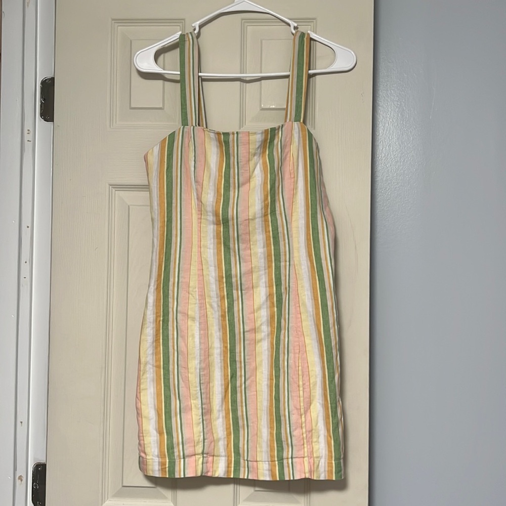 Colorful mini dress